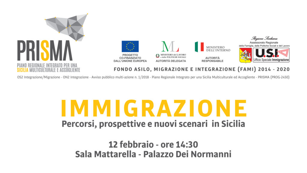“Immigrazione – Percorsi, prospettive e nuovi scenari”:  a Palazzo dei Normanni il convegno di presentazione