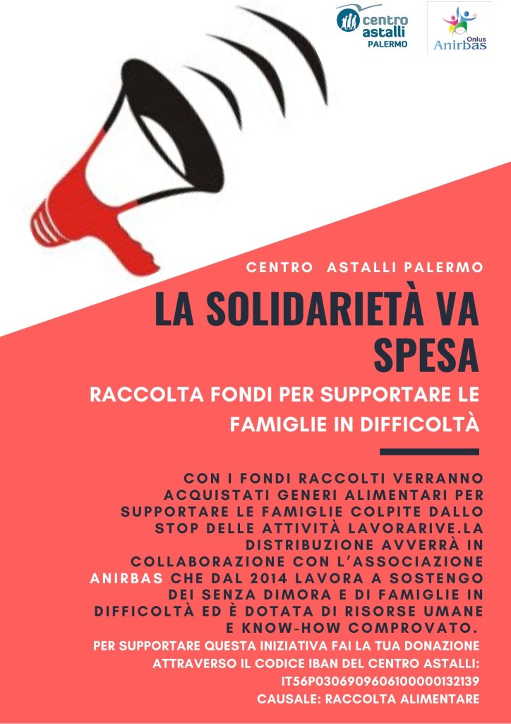 Il Centro Astalli di Palermo e l’impegno sul territorio a supporto delle famiglie in difficoltà
