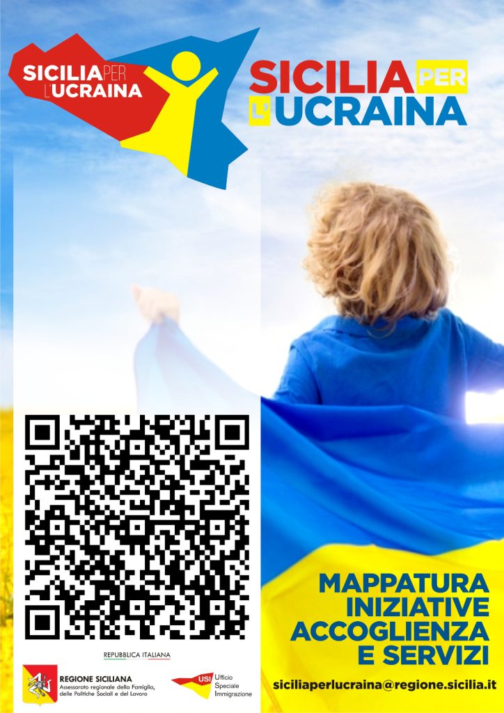 Piattaforma Sicilia per l’Ucraina: i servizi per fronteggiare l’emergenza