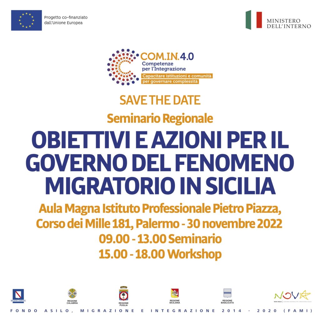 Obiettivi e azioni per il governo del fenomeno migratorio in Sicilia