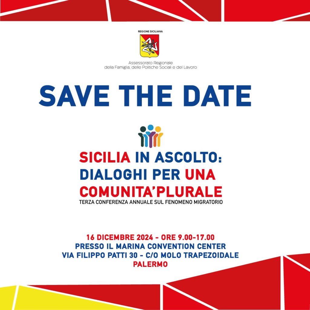 Lunedì 16 dicembre la terza conferenza regionale sul fenomeno migratorio